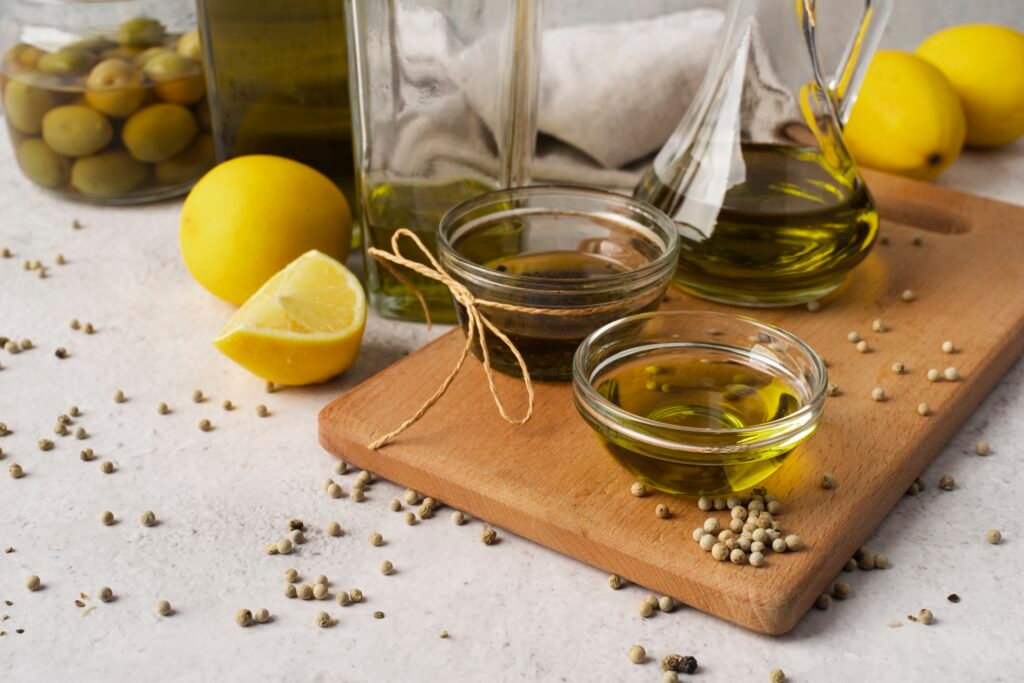 Privilégiez l’huile d’olive vierge extra, l’huile de colza ou de lin