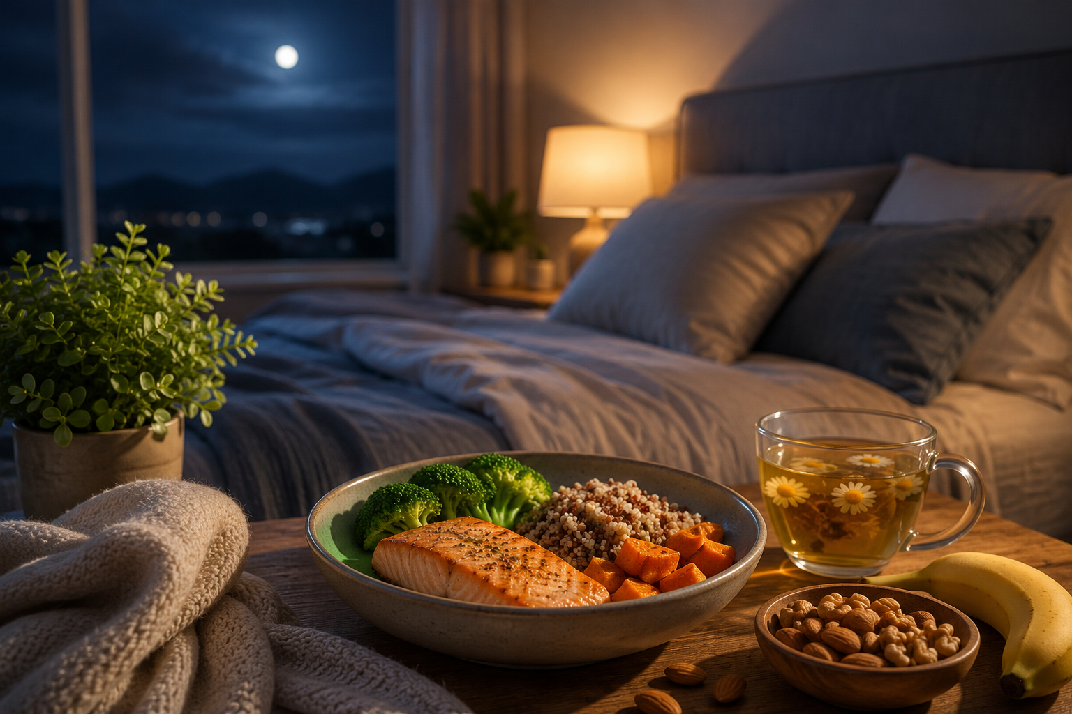 Que manger le soir pour mieux dormir ?